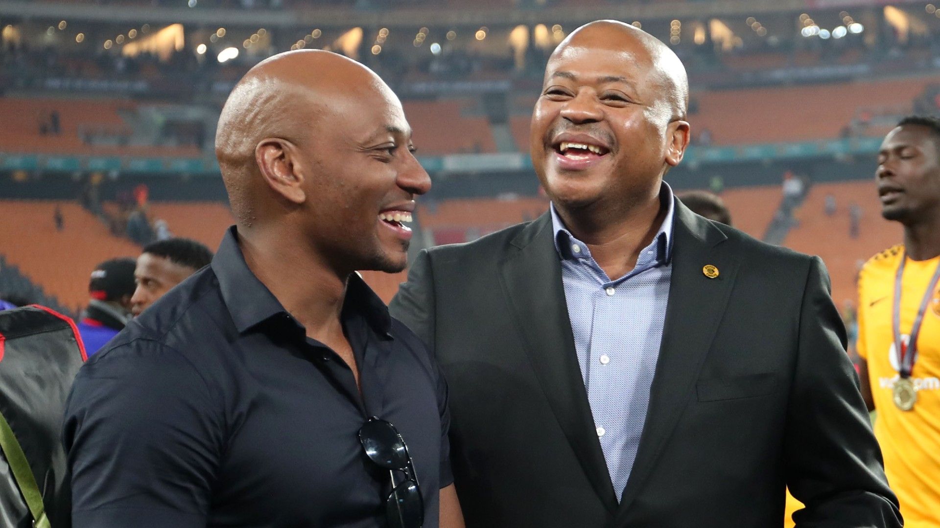 Kaizer Motaung Jr & Bobby Motaung, Kaizer Chiefs officials 