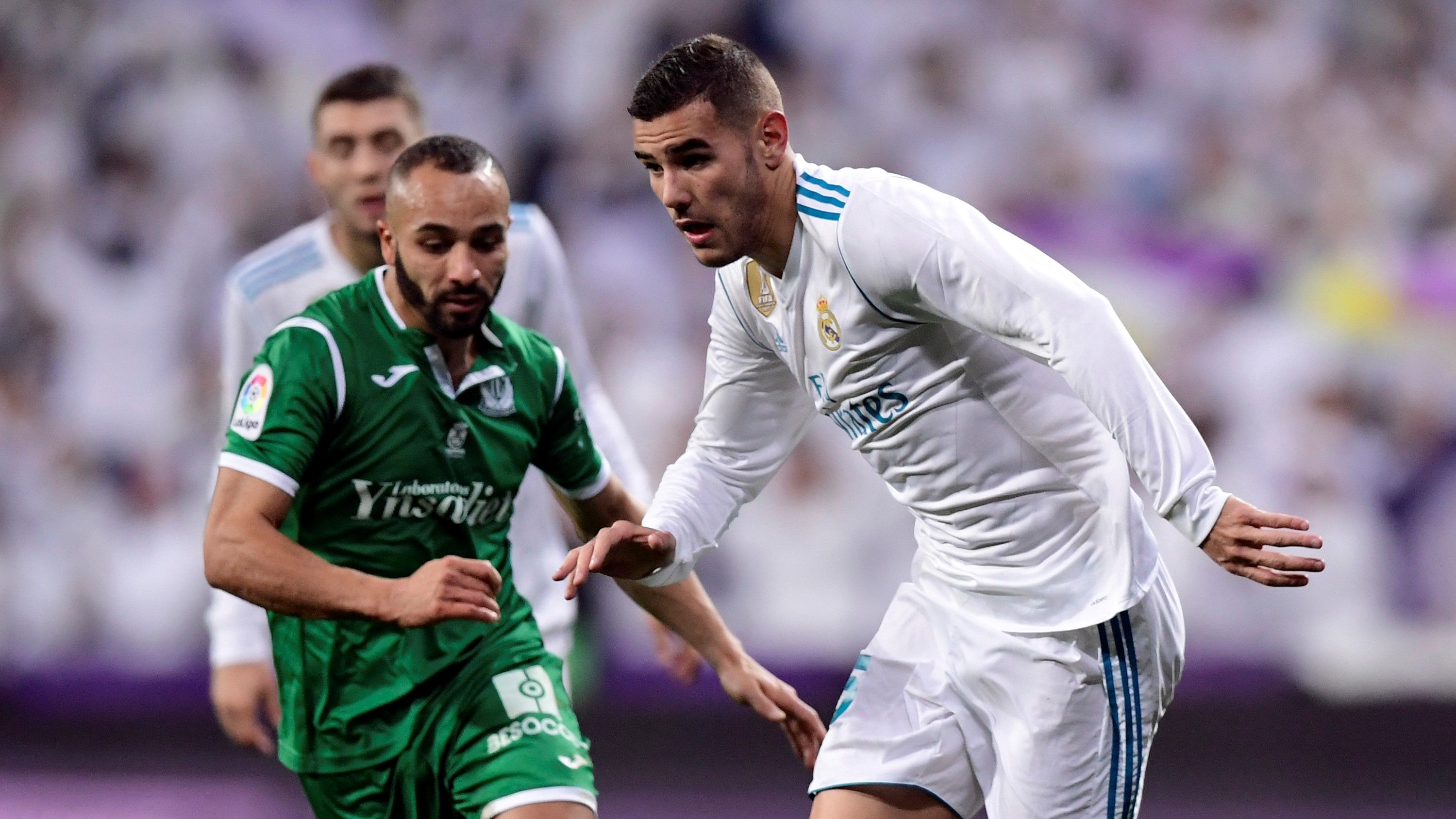 Nabil El Zhar Theo Hernandez Real Madrid Leganes Copa del Rey 24012018