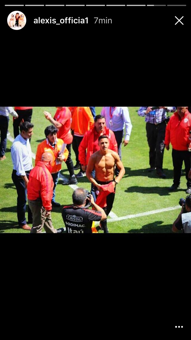 Instagram Alexis Sánchez 030917
