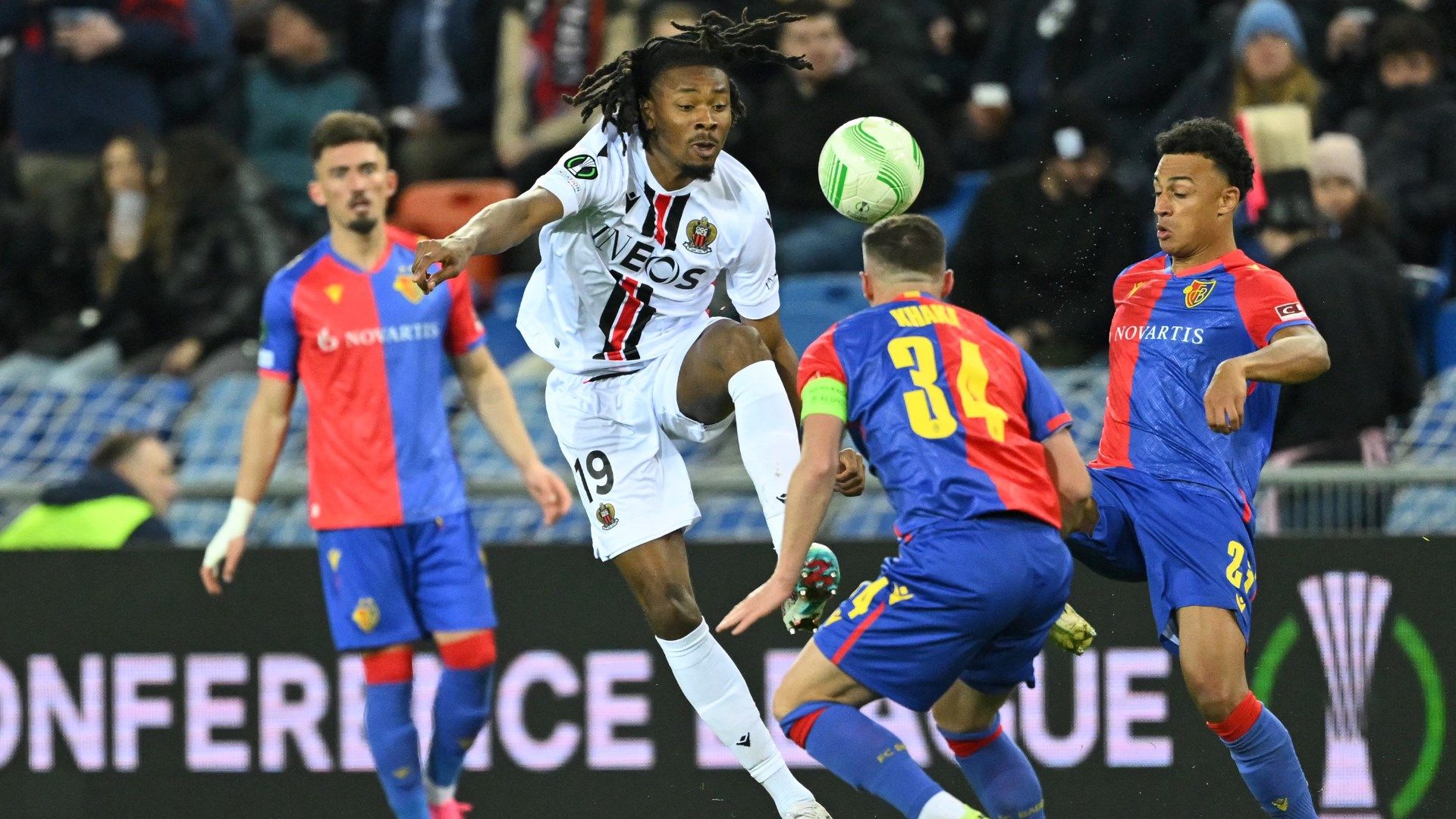 Khephren Thuram Nice Basel Europa League 2023