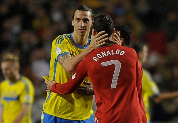 Zlatan Ibrahimovic Cristiano Ronaldo