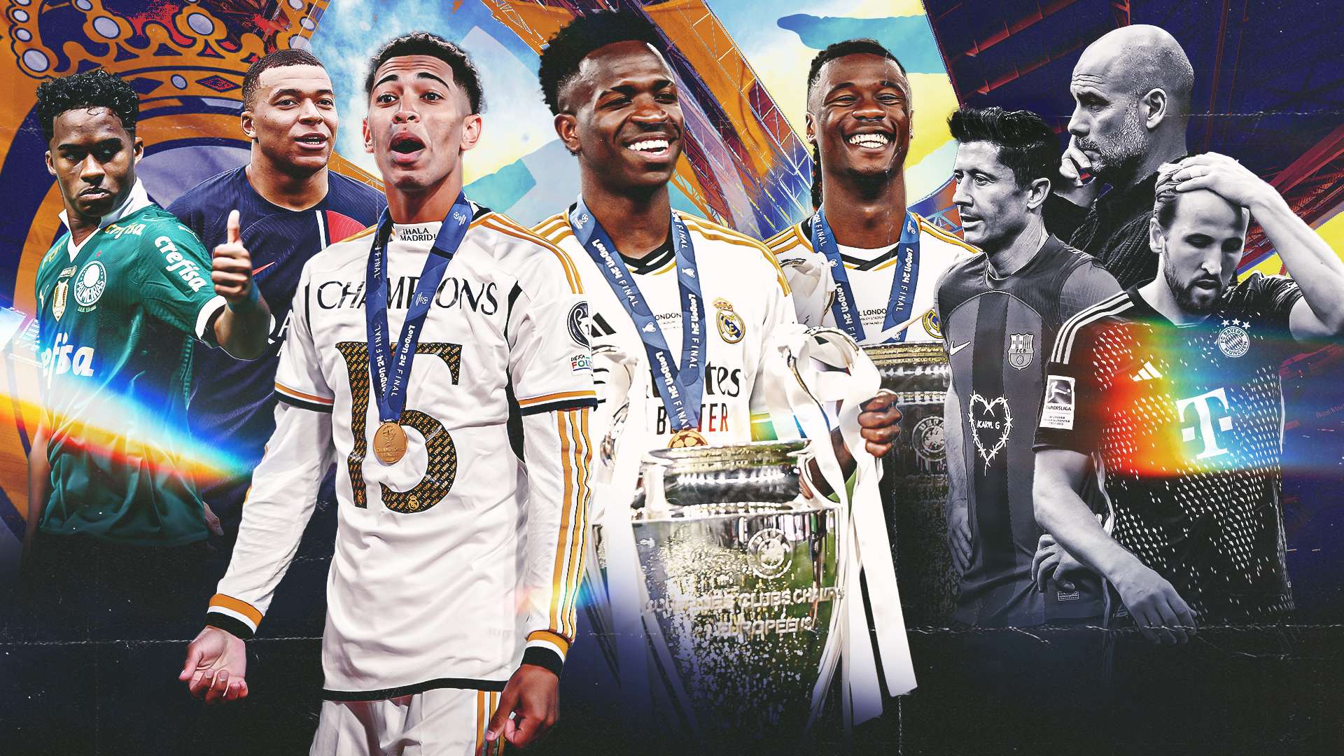 Real Madrid Champions League dominance GFX