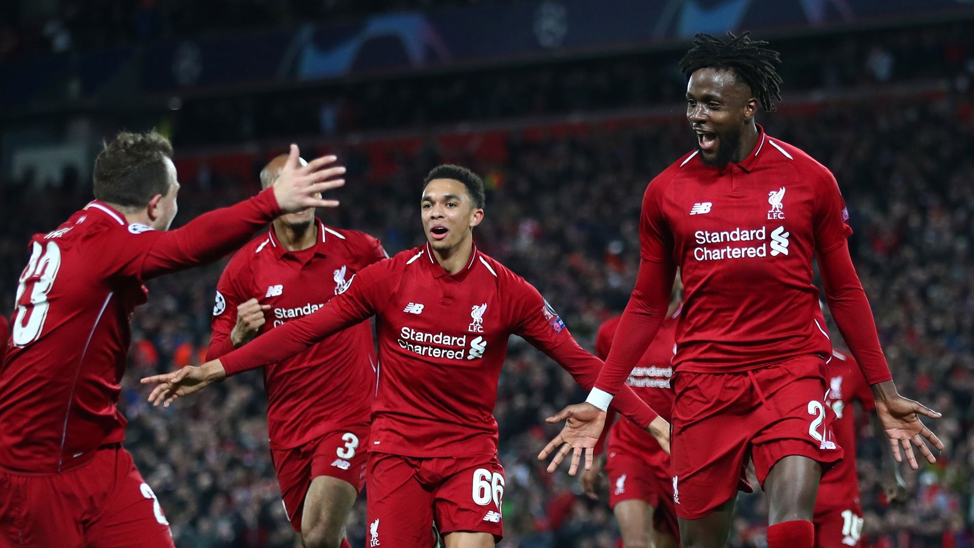 Divock Origi Liverpool Barcelona Champions League 2018-19