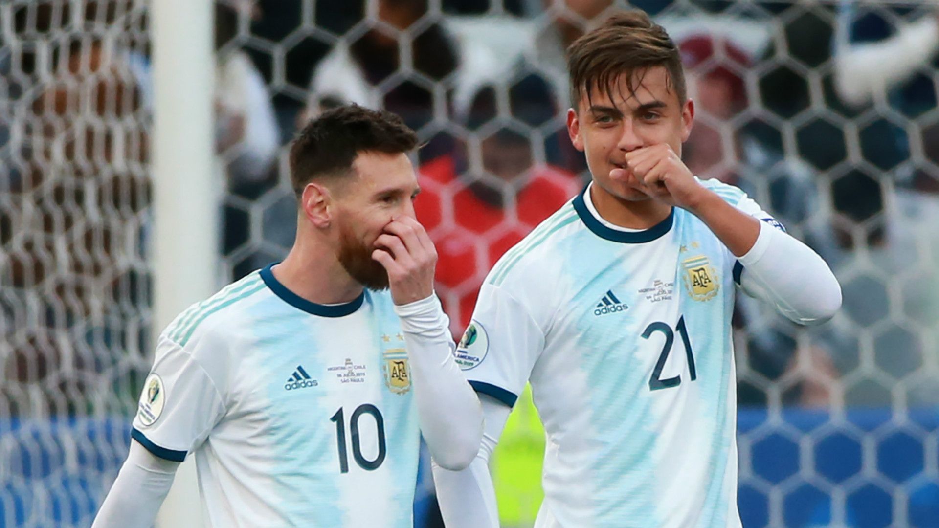 Lionel Messi Paulo Dybala Argentina Copa America 07072019