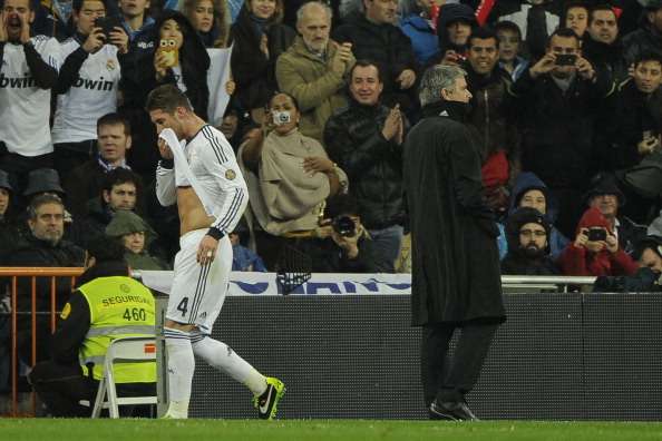 Sergio Ramos, José Mourinho - Real Madrid v Rayo Vallecano