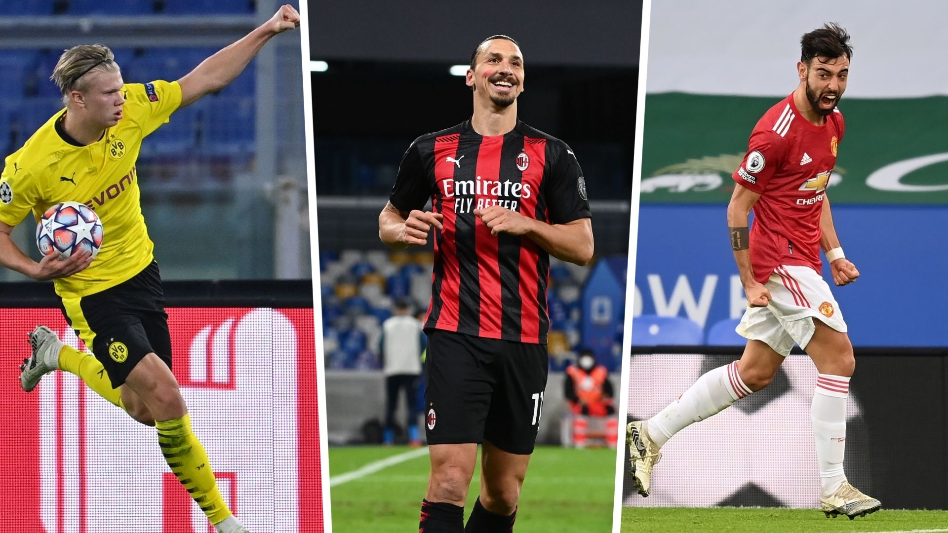 Haland Ibrahimovic Bruno