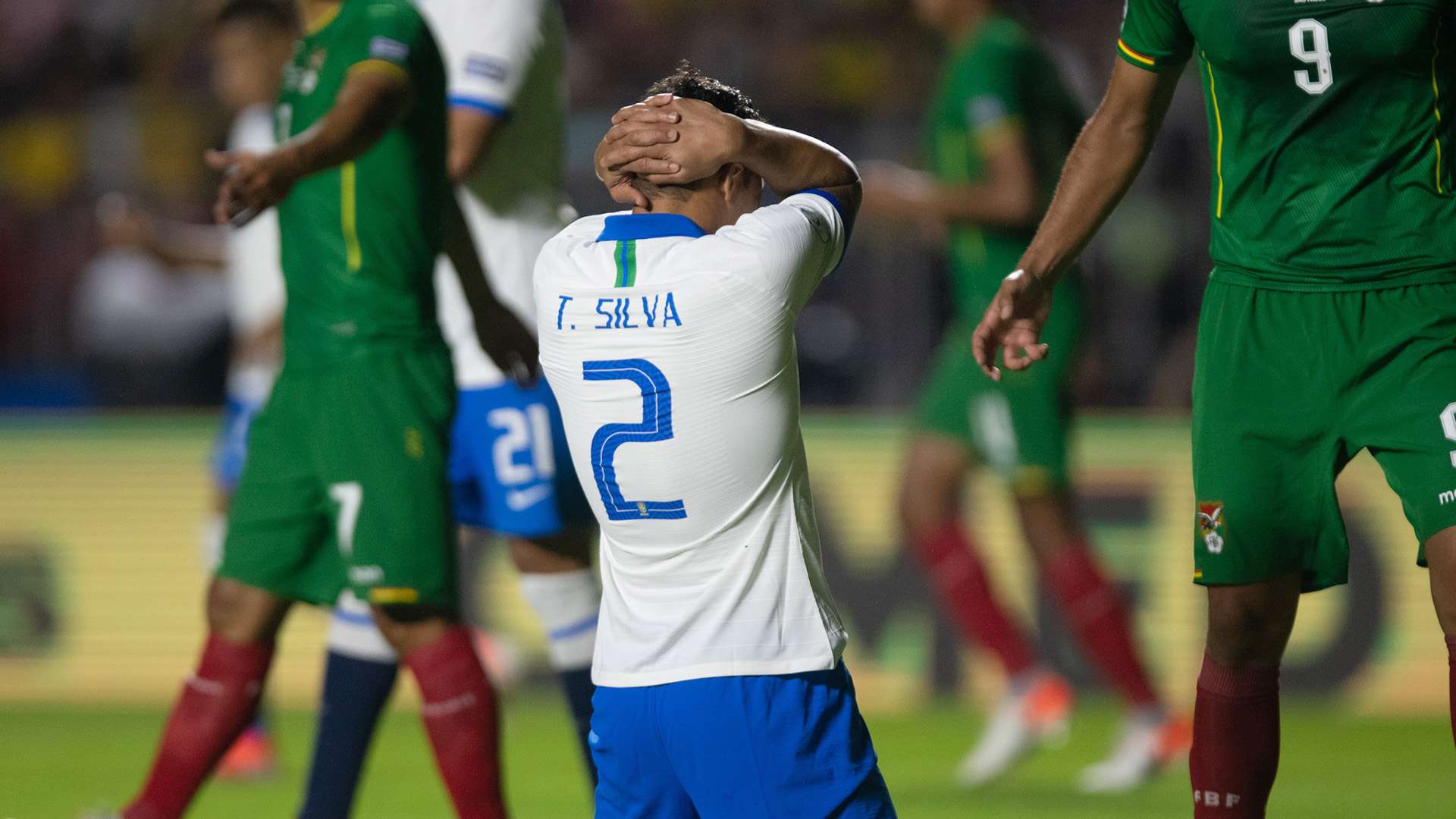Thiago Silva Brasil Bolívia Copa América 14062019