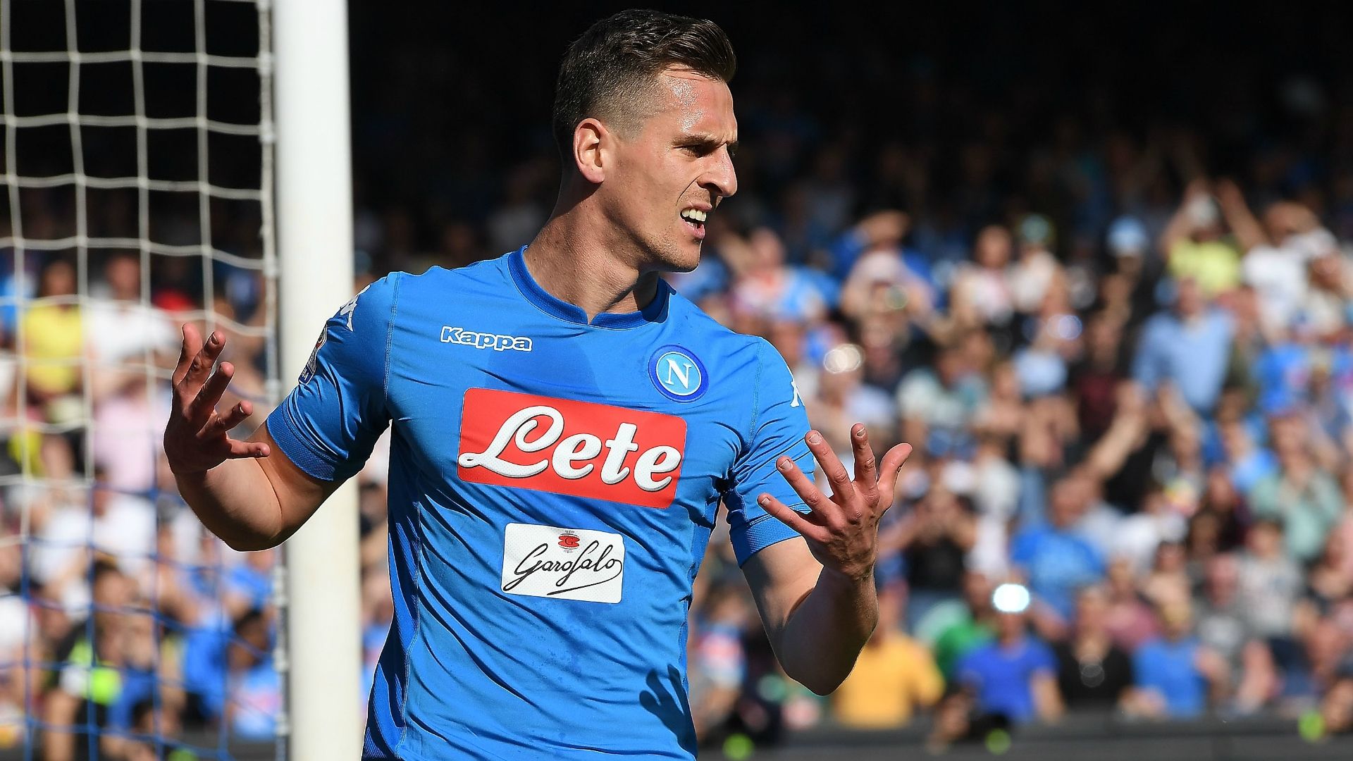Milik Napoli Chievo Serie A