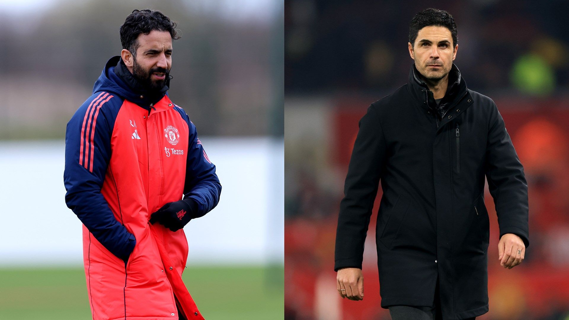 Mikel Arteta Ruben Amorim Man Utd Arsenal
