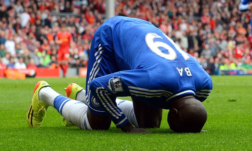 Demba Ba Liverpool Chelsea Premier League 04272014