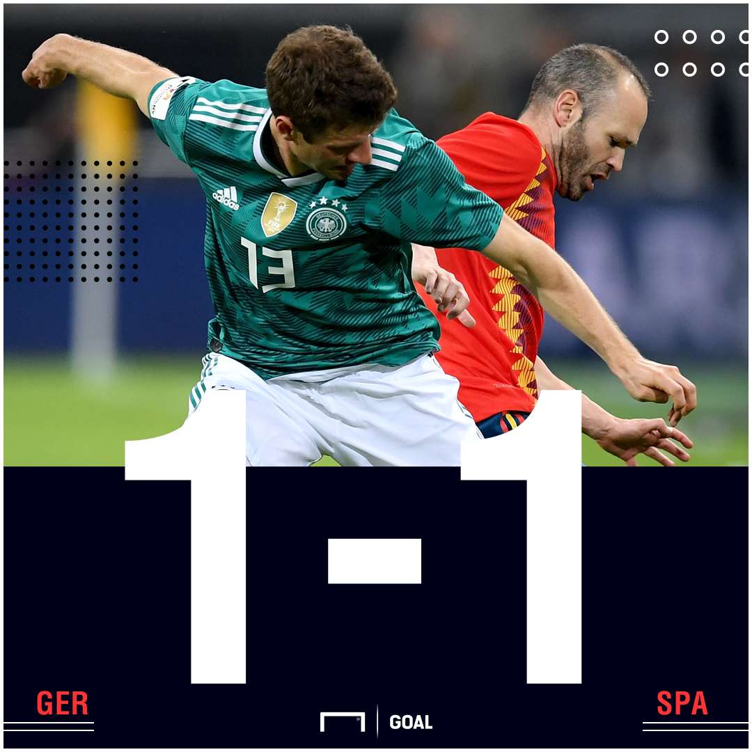 Germany Spain result
