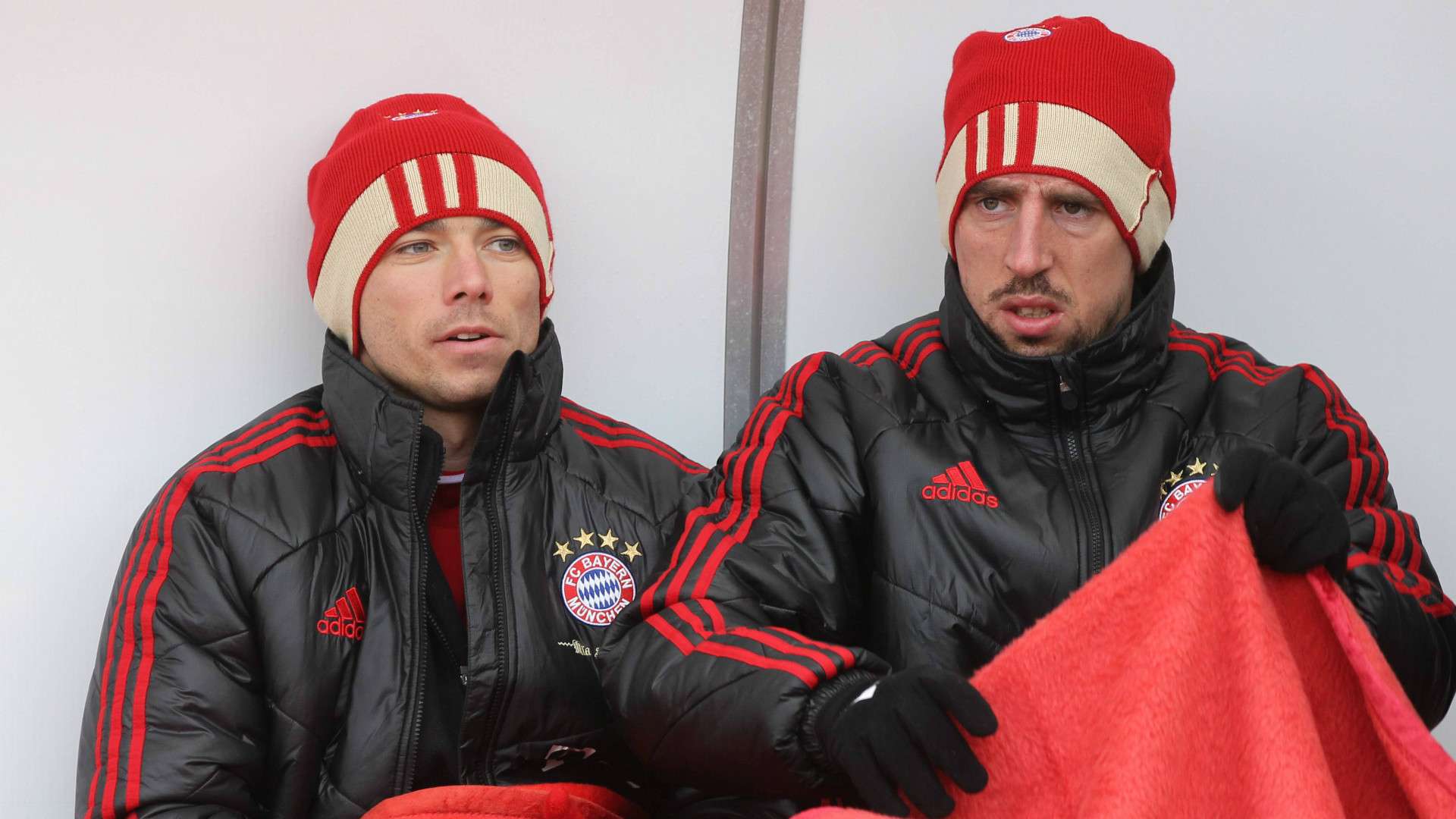 GER ONLY Pranjic Ribery Bayern 2012