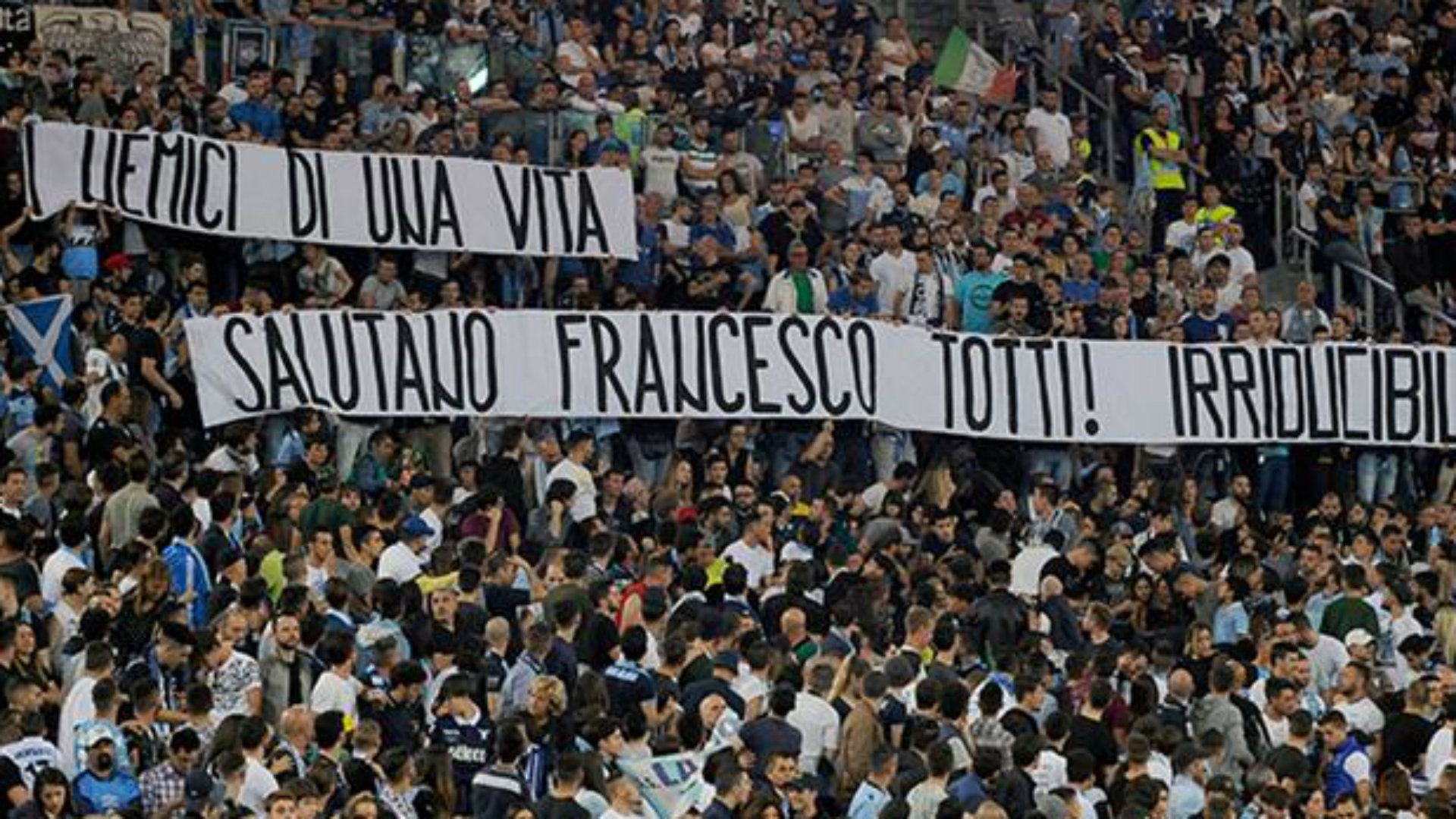 Pancarta Totti