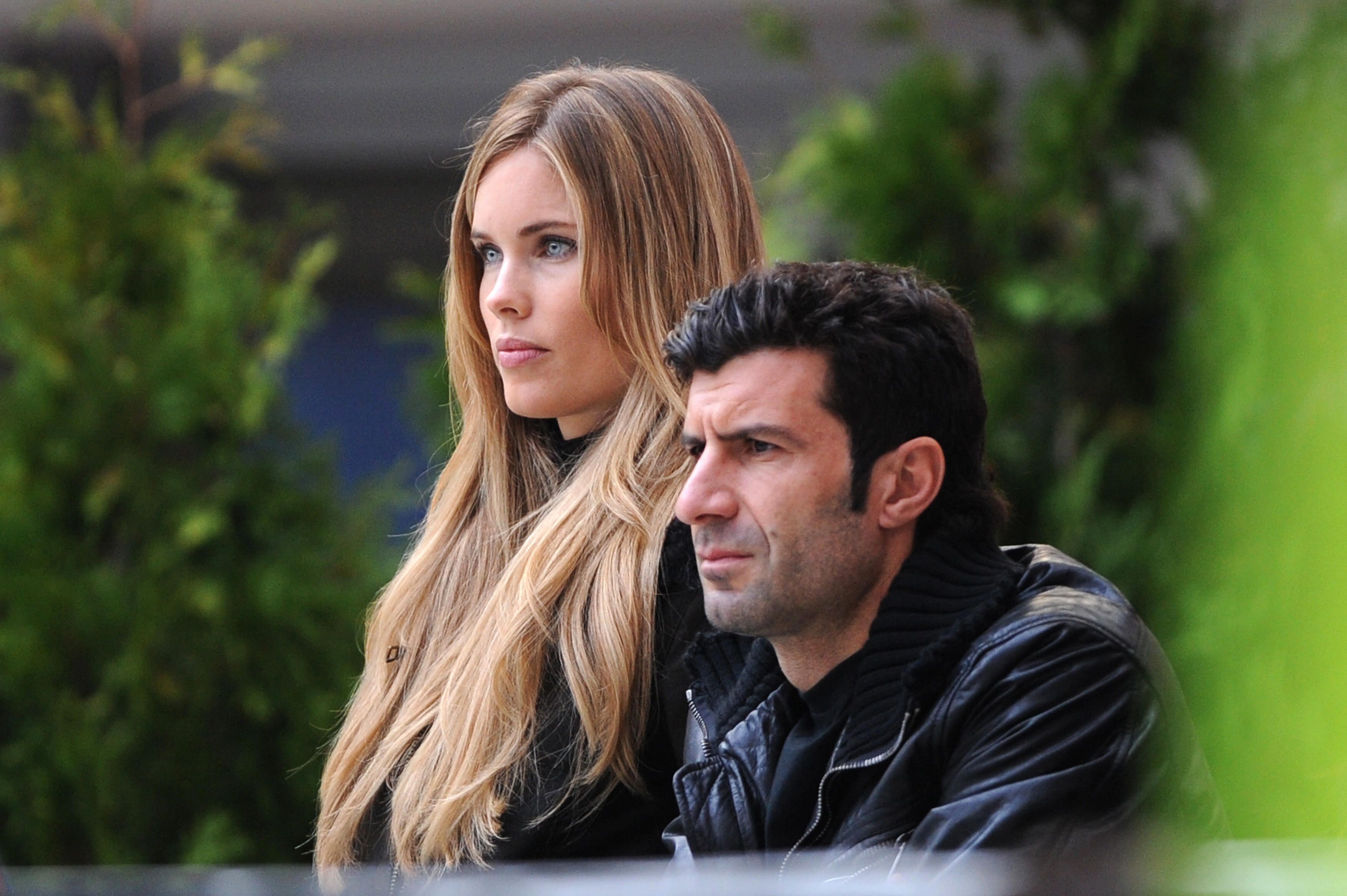 Luis Figo & Wife