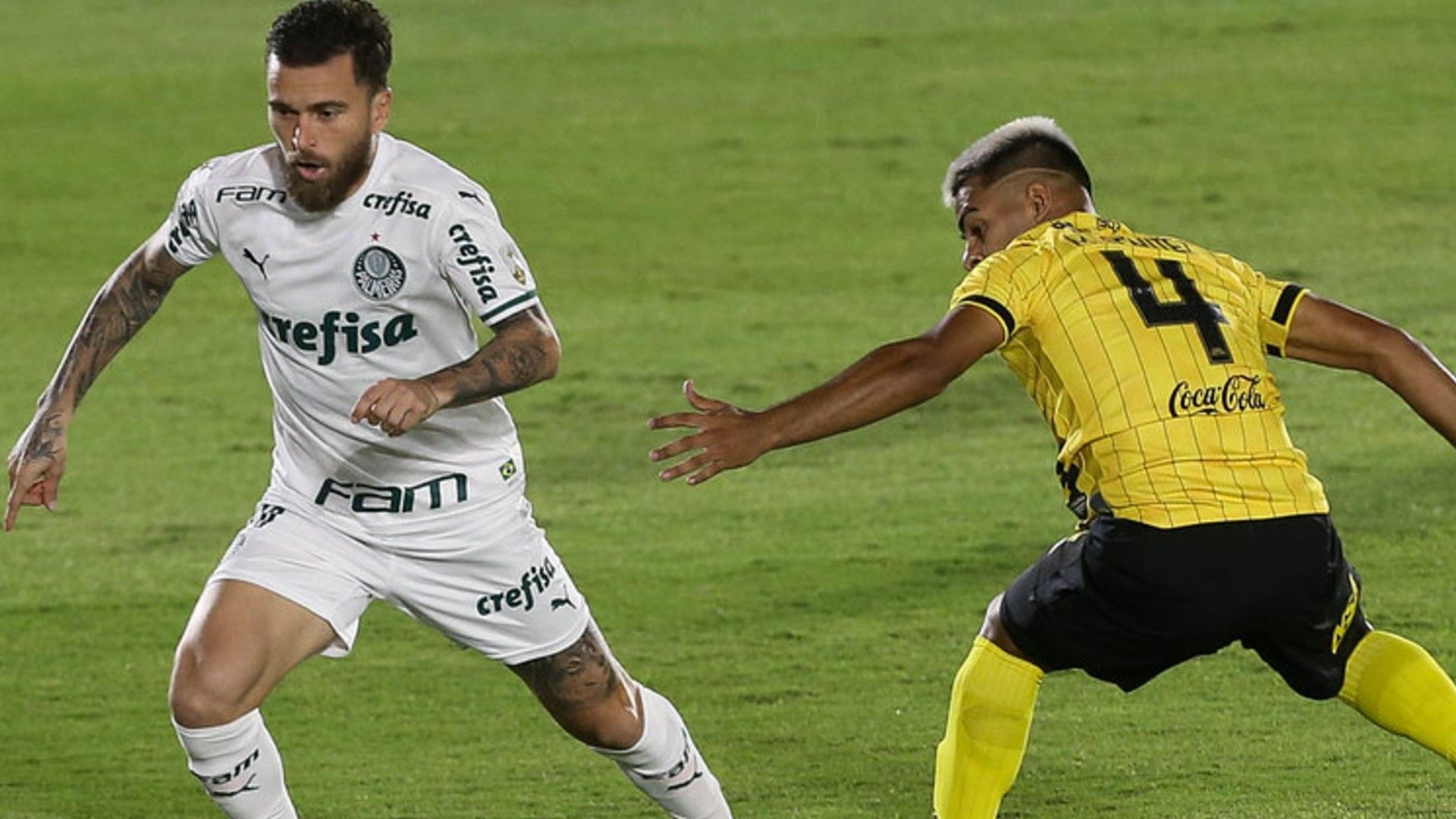 Lucas Lima Palmeiras Guarani Libertadores 23 09 2020