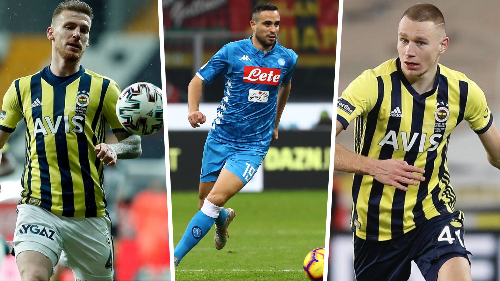 Serdar Aziz, Nikola Maksimovic, Attila Szalai GFX