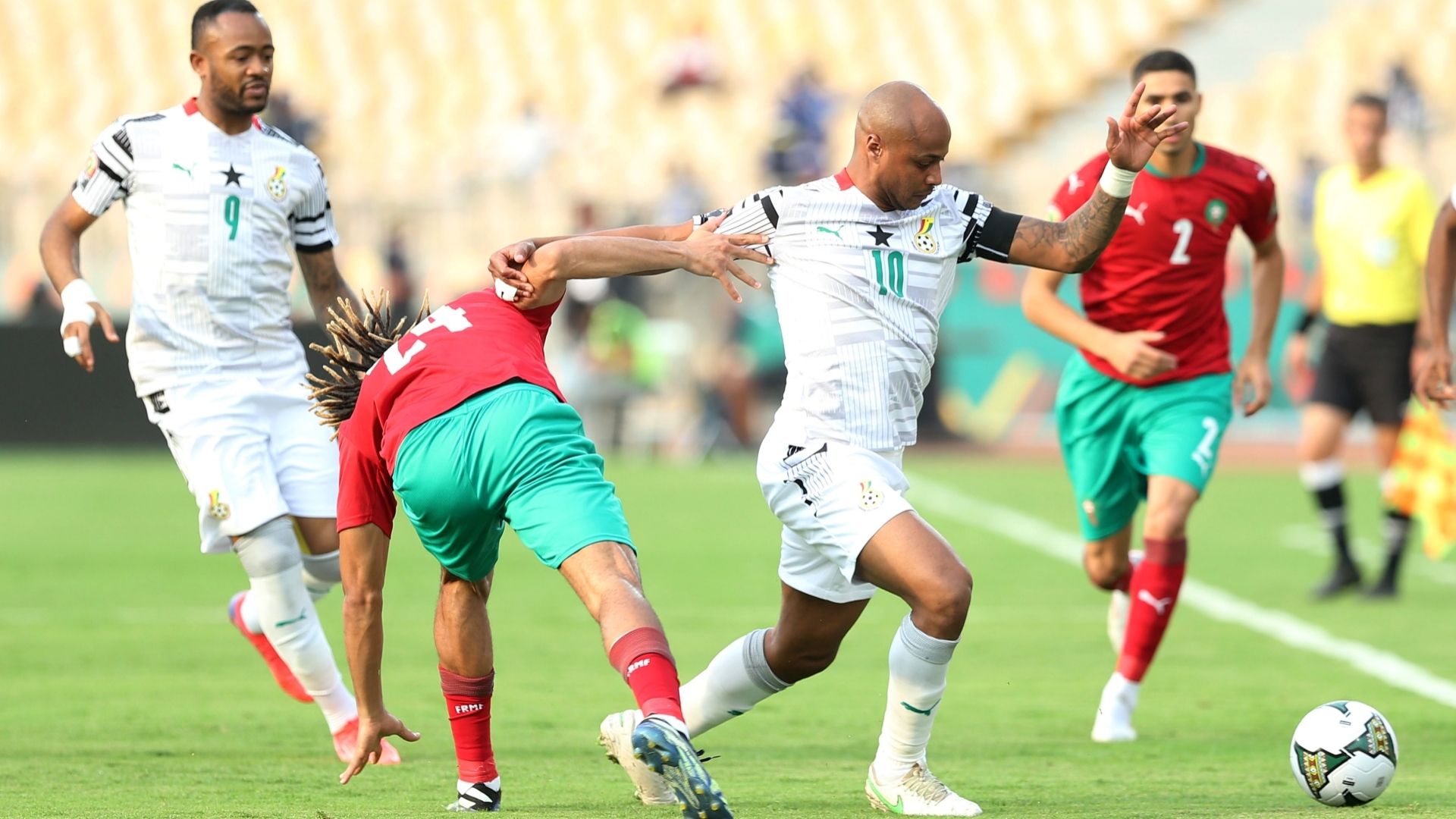 Andre Ayew Jordan Ayew Ghana