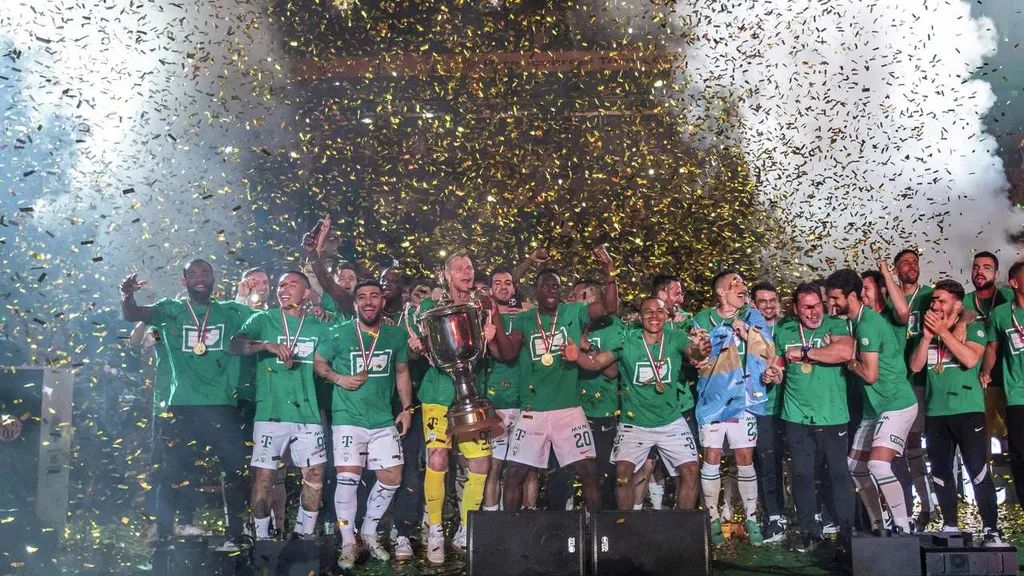 Ferencváros bajnoki ünneplés 2023/24
