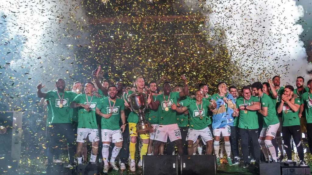 Ferencváros bajnoki ünneplés 2023/24
