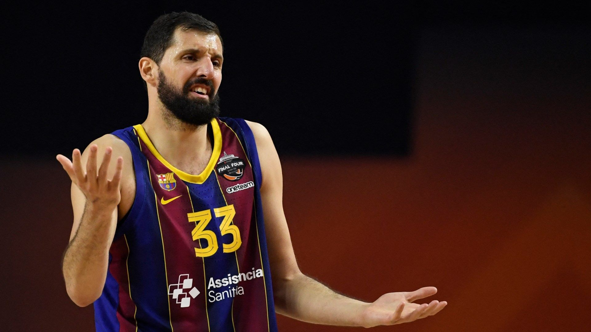 Nikola Mirotic Barcelona basketball 2021