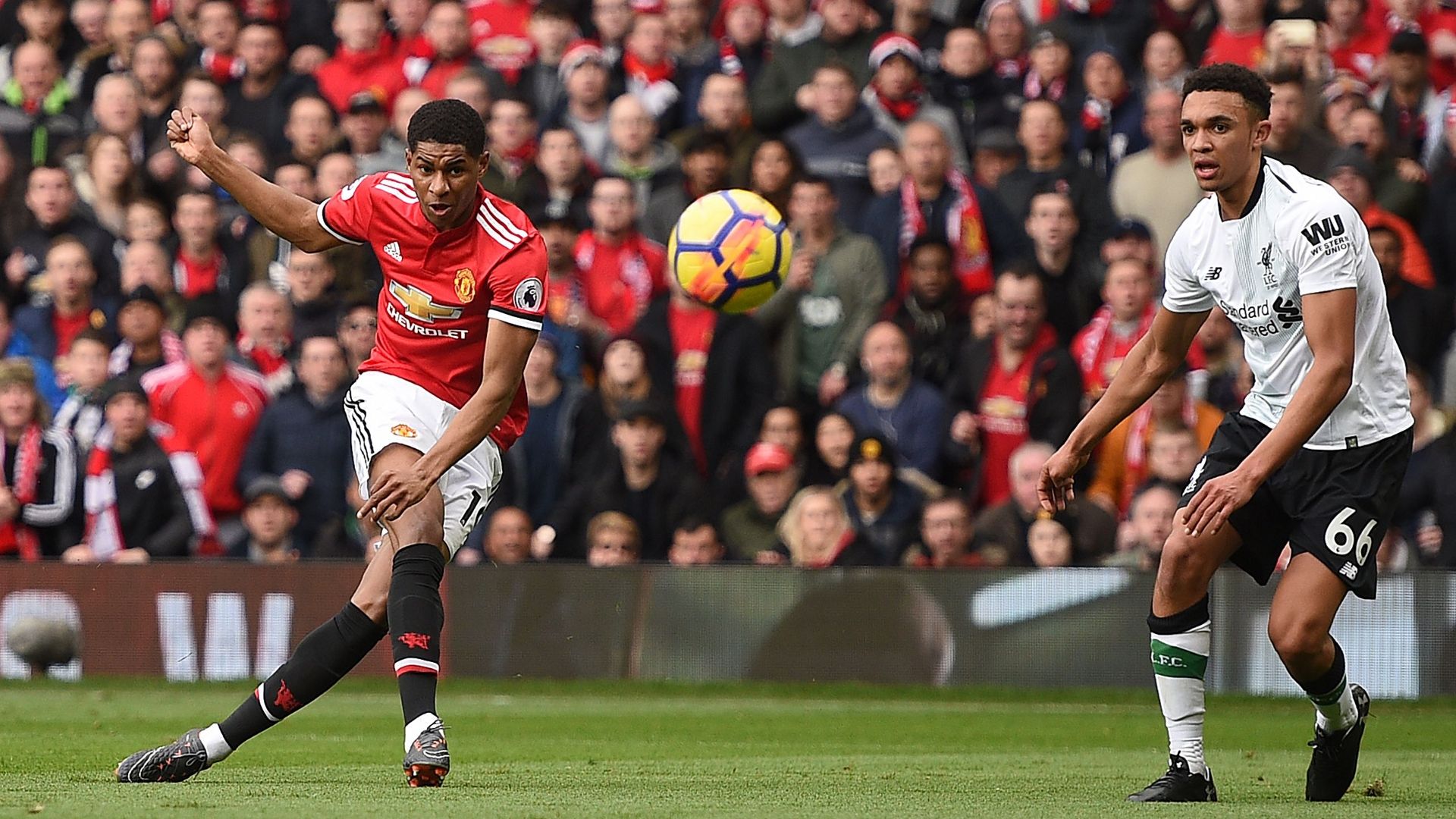Marcus Rashford Manchester United Liverpool