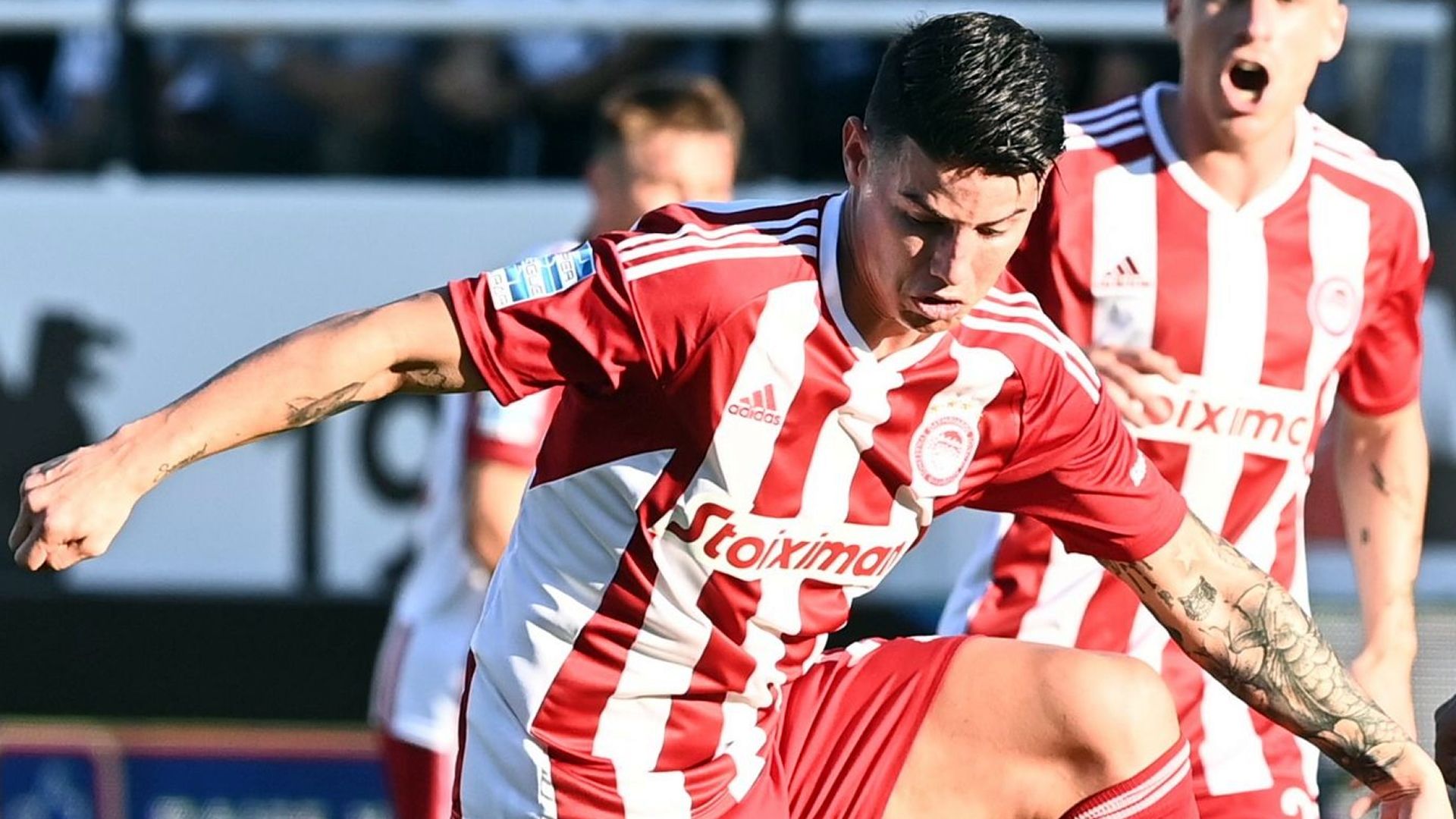 James Rodríguez Olympiacos 2022