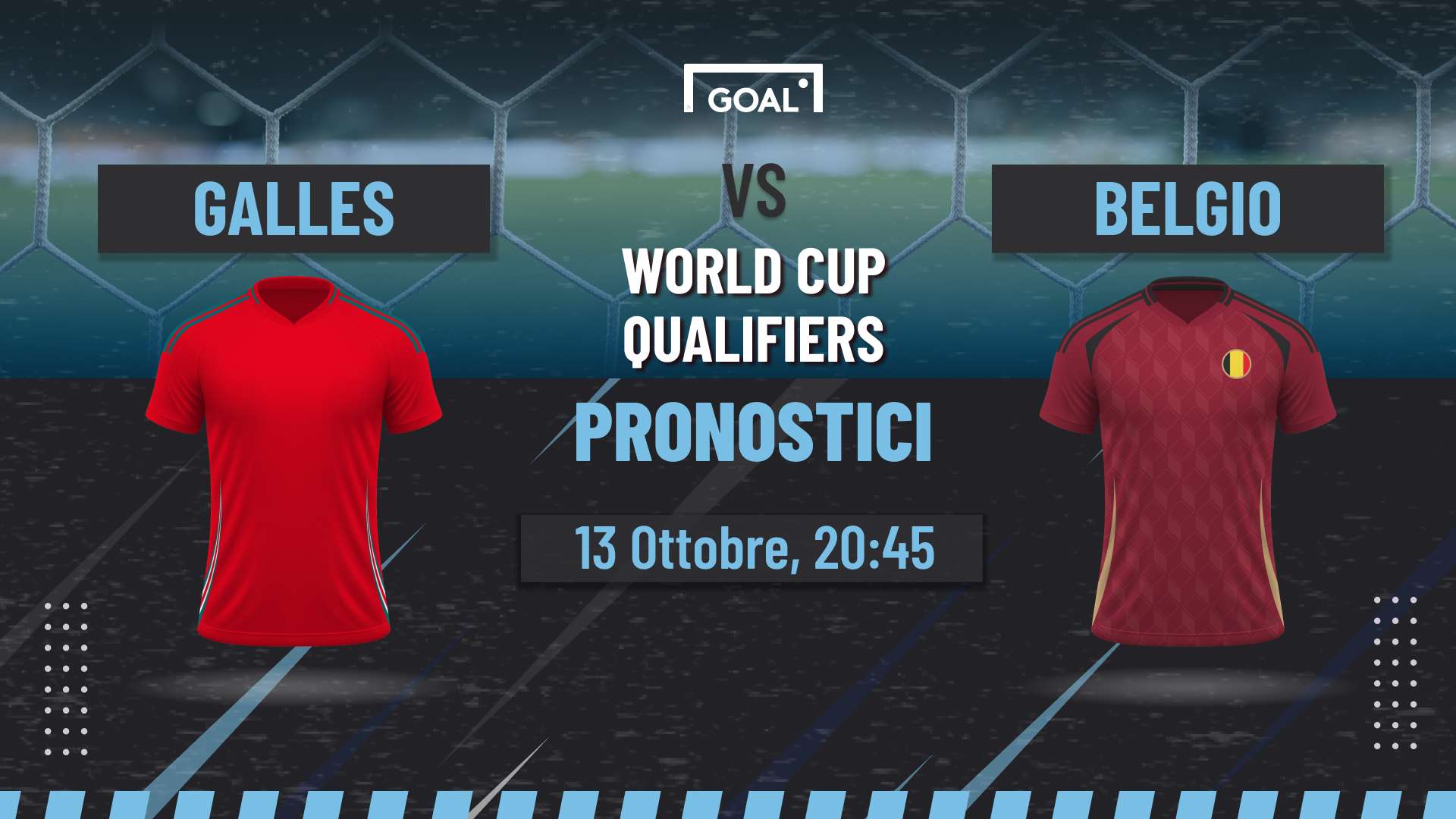 Pronostici Galles - Belgio