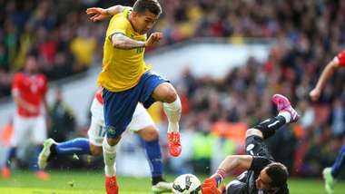 Roberto Firmino Brasil Chile 2015