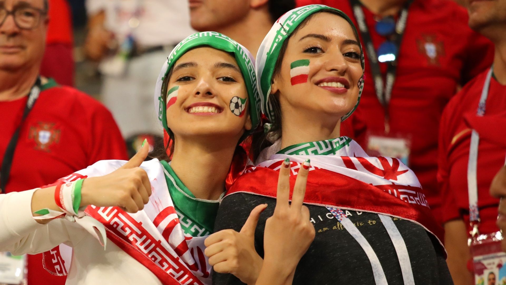 美女サポワールドカップ_イランvsポルトガル_イラン3