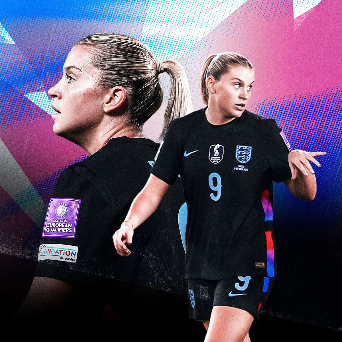 Alessia Russo England 1:1