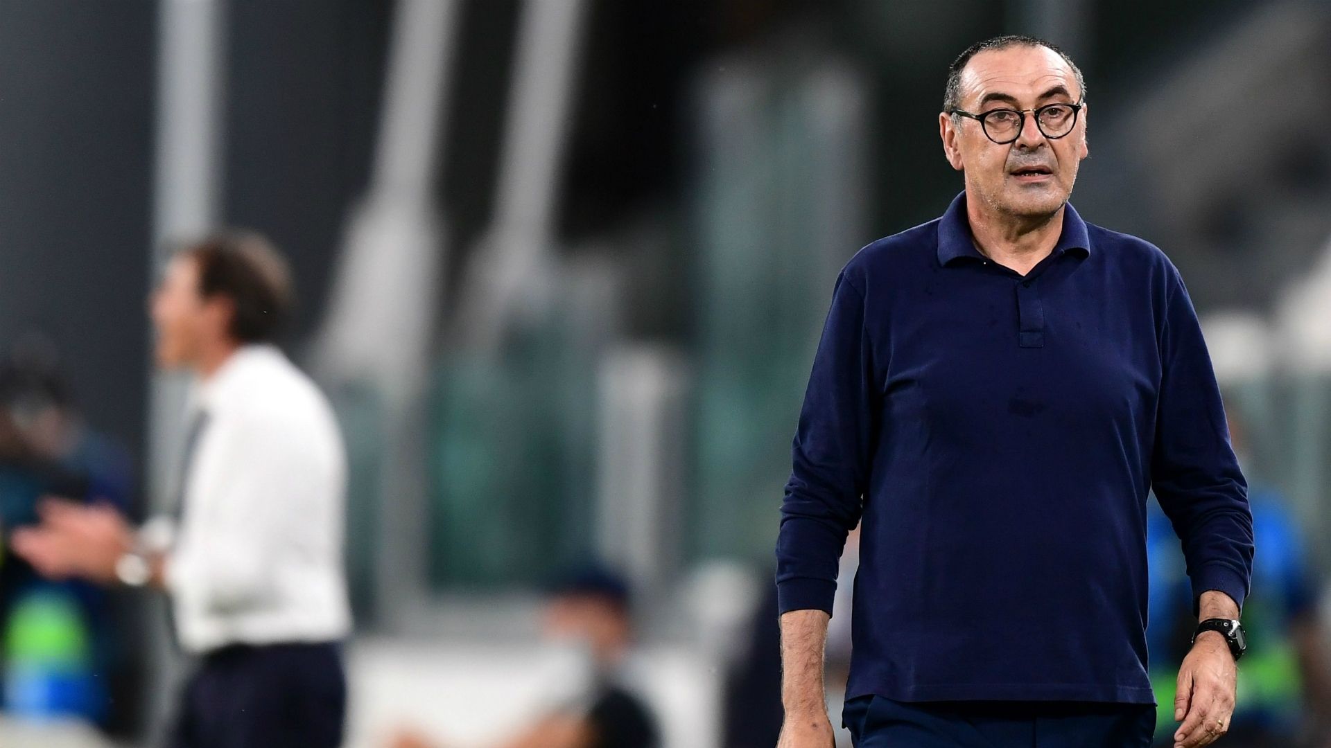 Maurizio Sarri Juventus Lyon