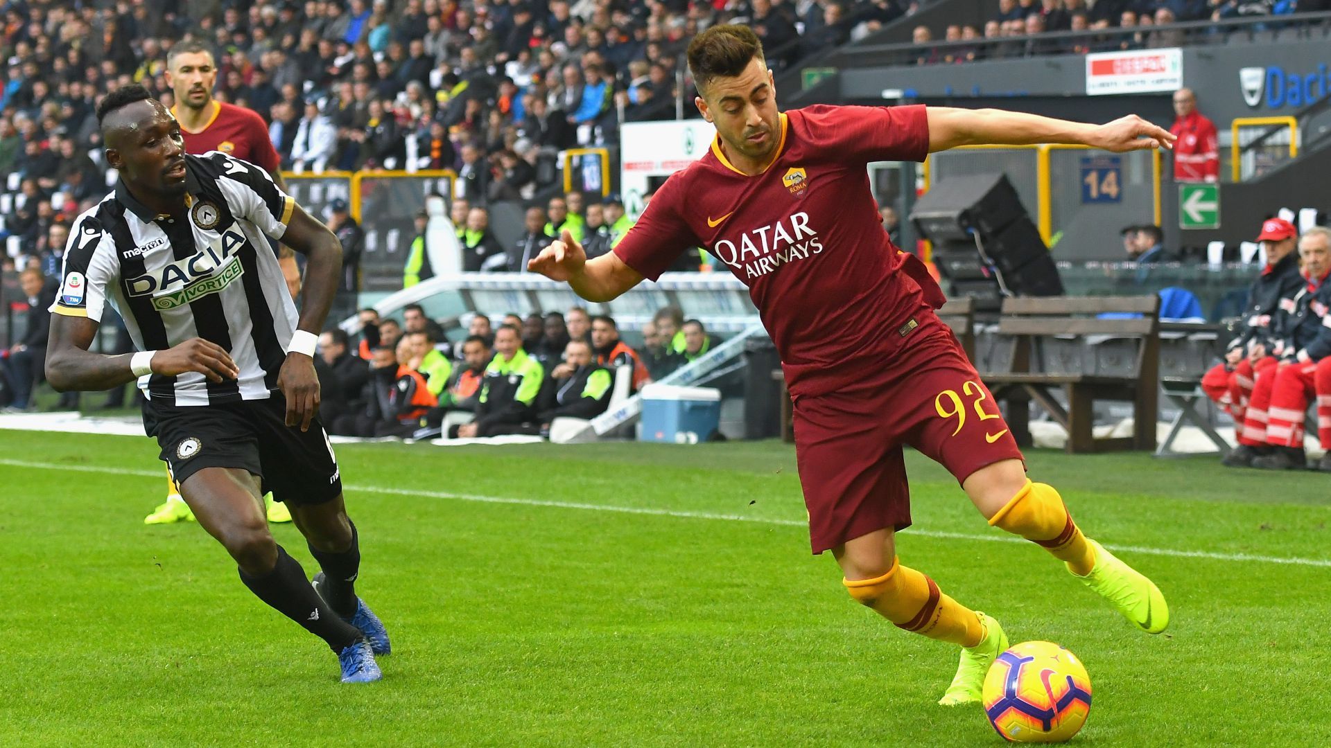 Stephan El Shaarawy Udinese Roma