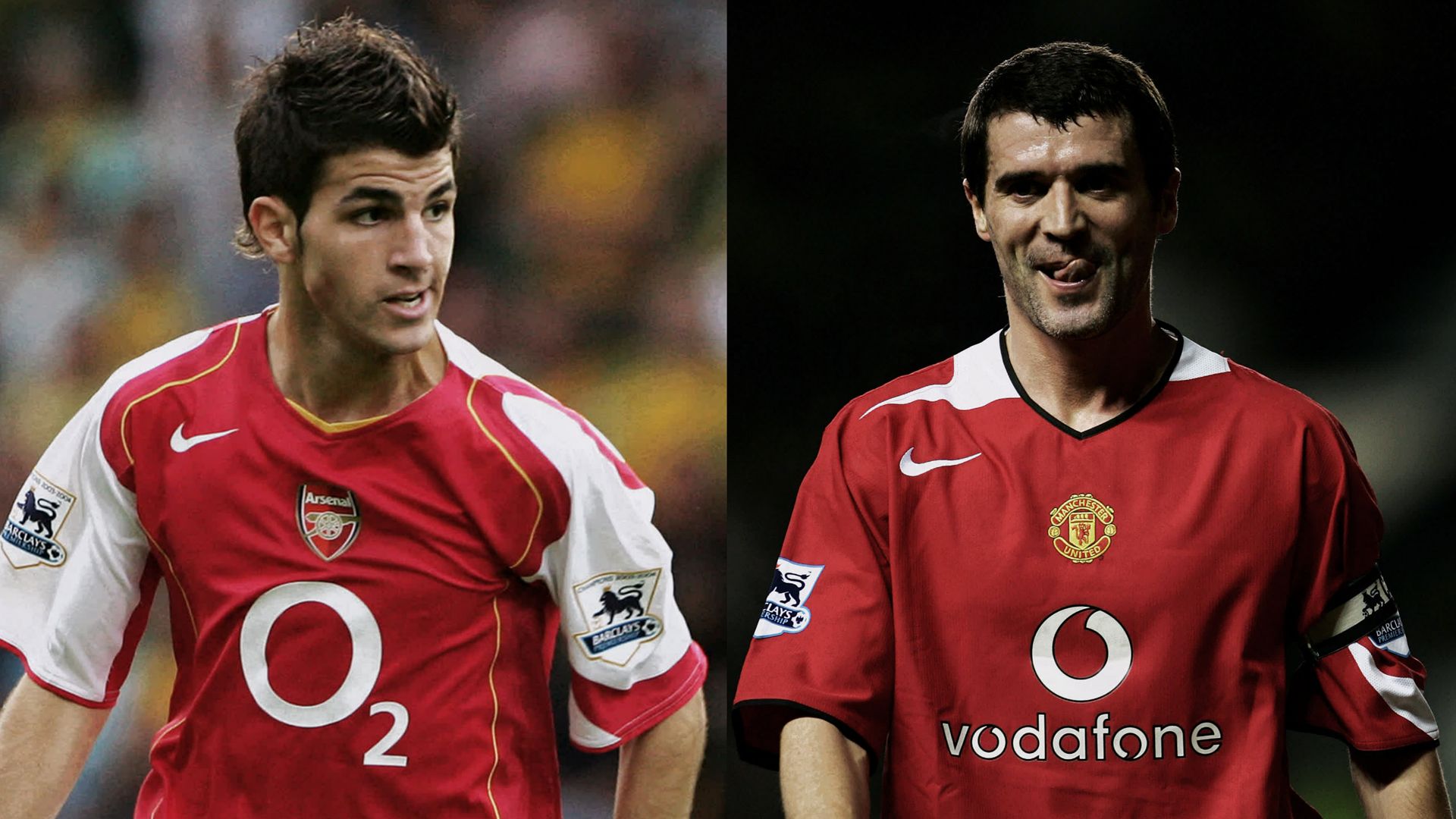 Cesc Fabregas Roy Keane
