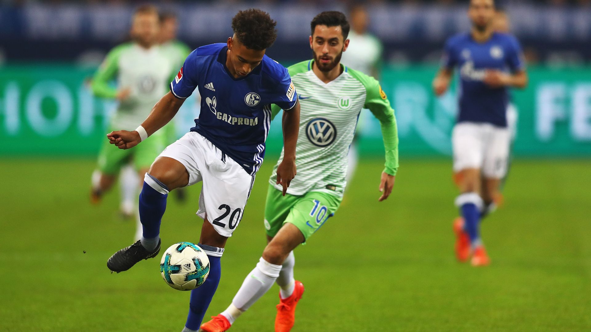 Schalke Wolfsburg Bundesliga Kehrer Malli 28102017
