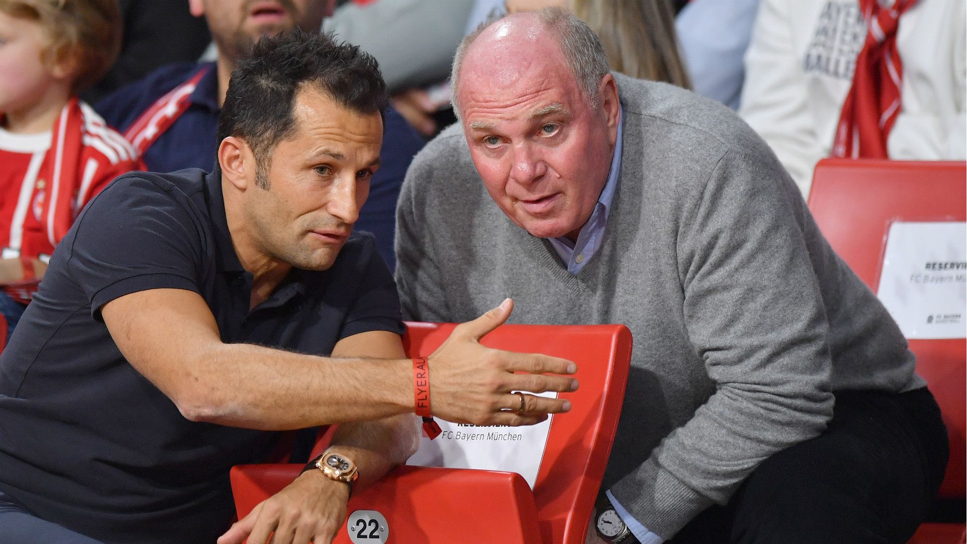 Hasan Salihamidzic Uli Hoeness Bayern Munchen