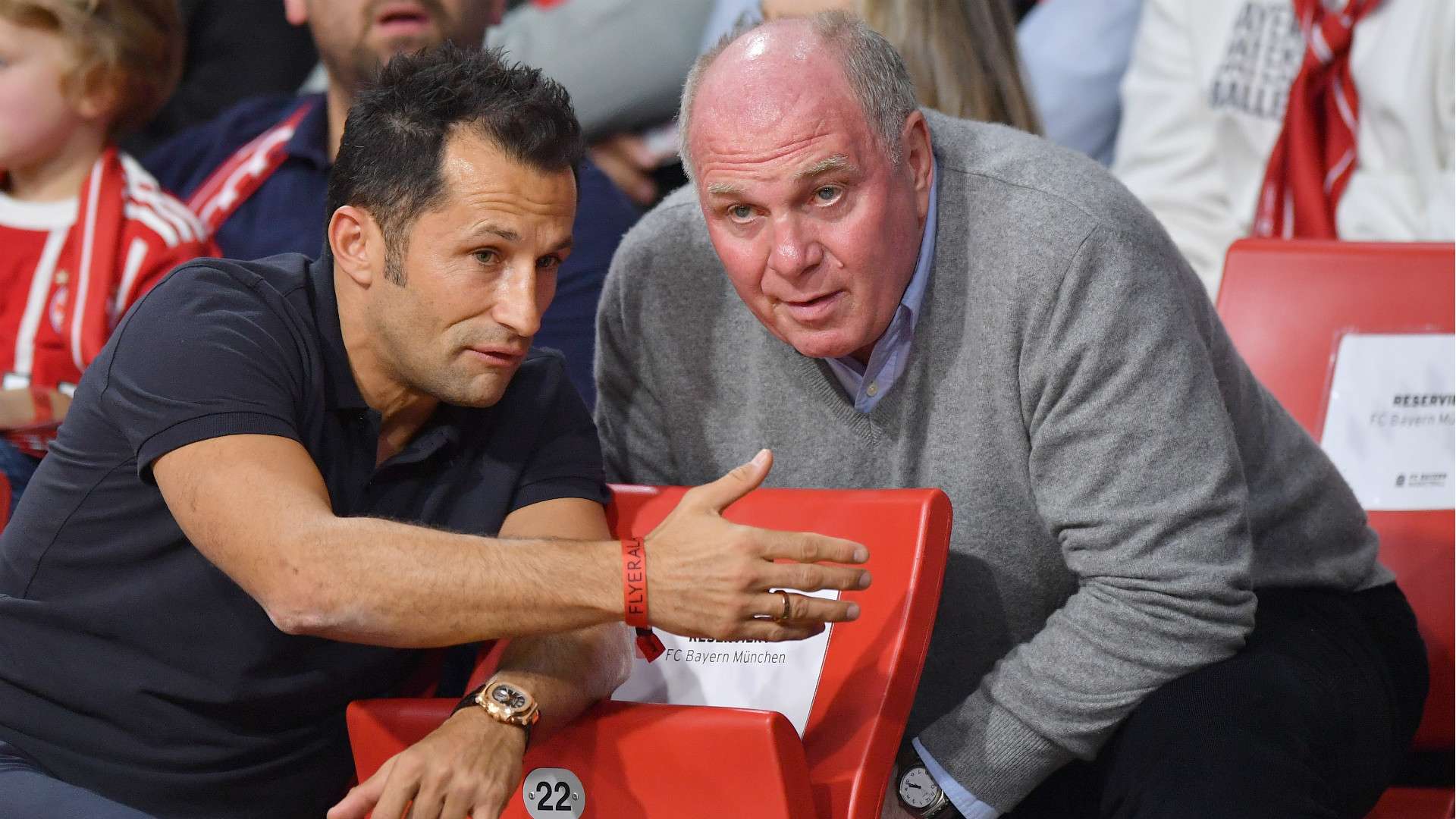 Hasan Salihamidzic Uli Hoeness Bayern Munchen