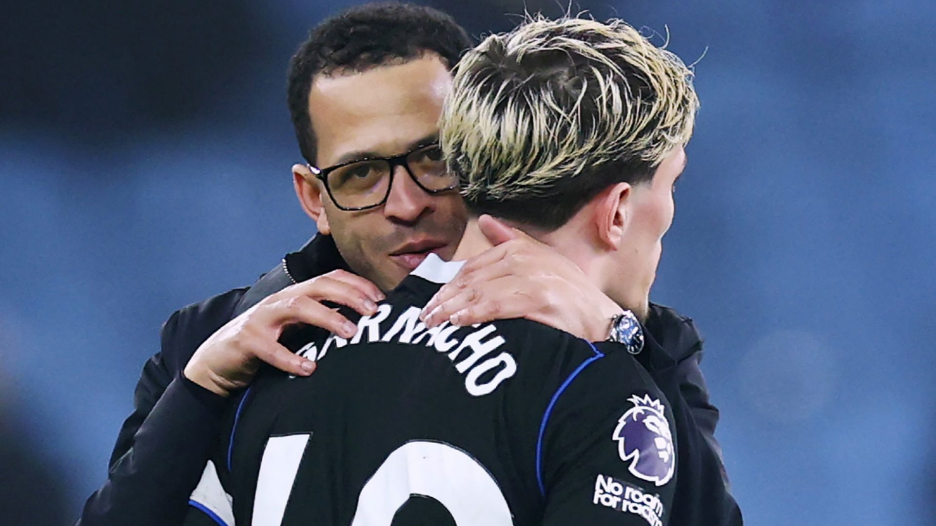 Liam Rosenior Alejandro Garnacho Chelsea 2025-26