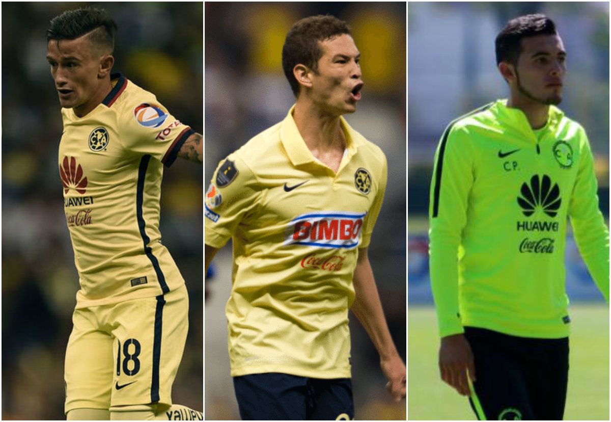 América jugadores cedidos Brian Lozano Martín Zúñiga Cristhian Paredes 110418