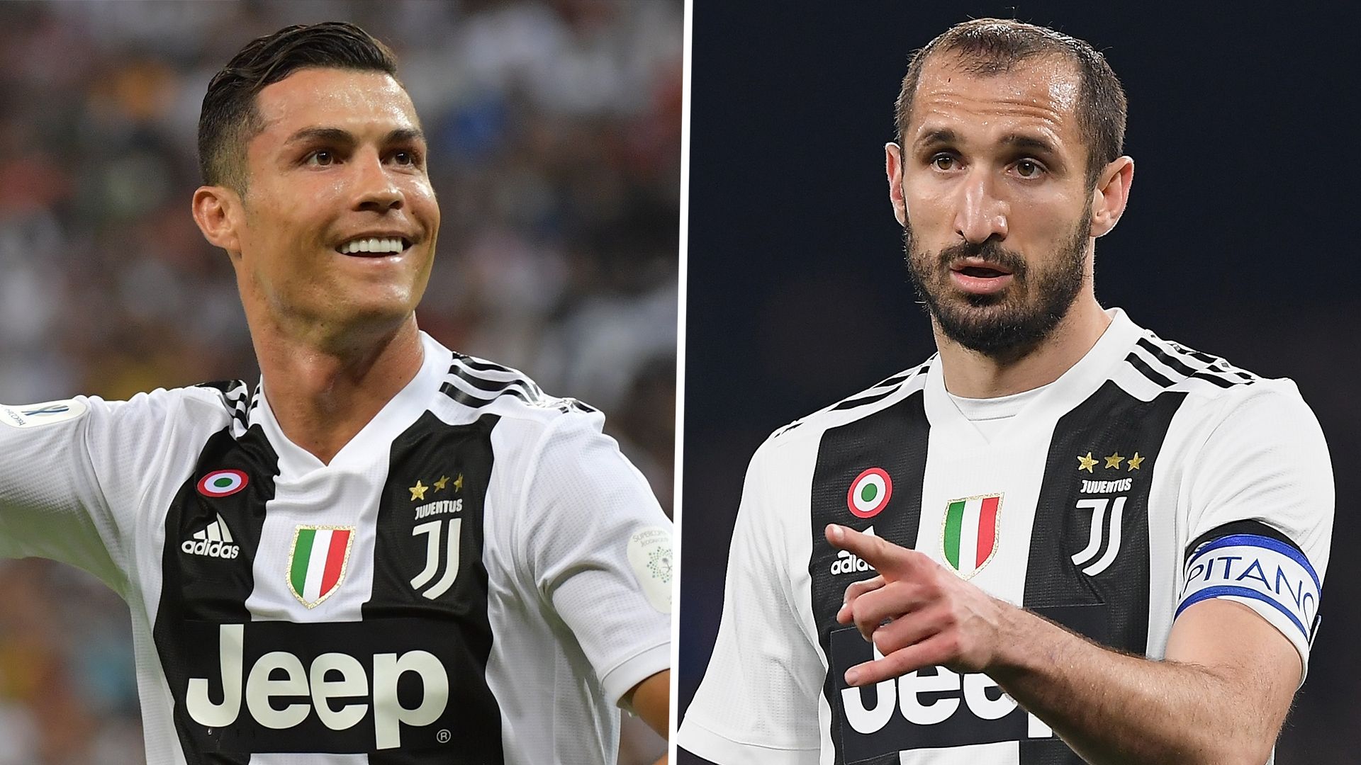 Cristiano Ronaldo Giorgio Chiellini Juventus