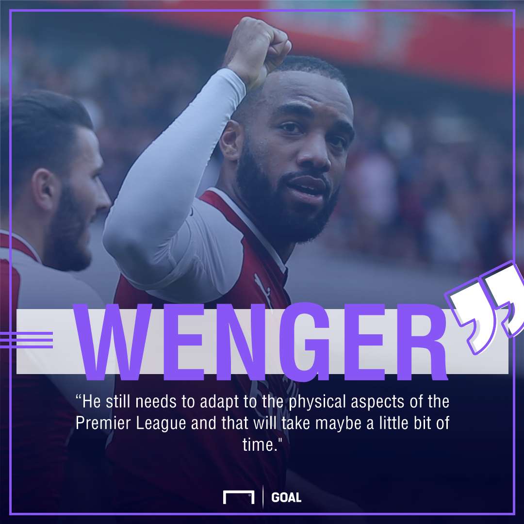 Lacazette Wenger Quote