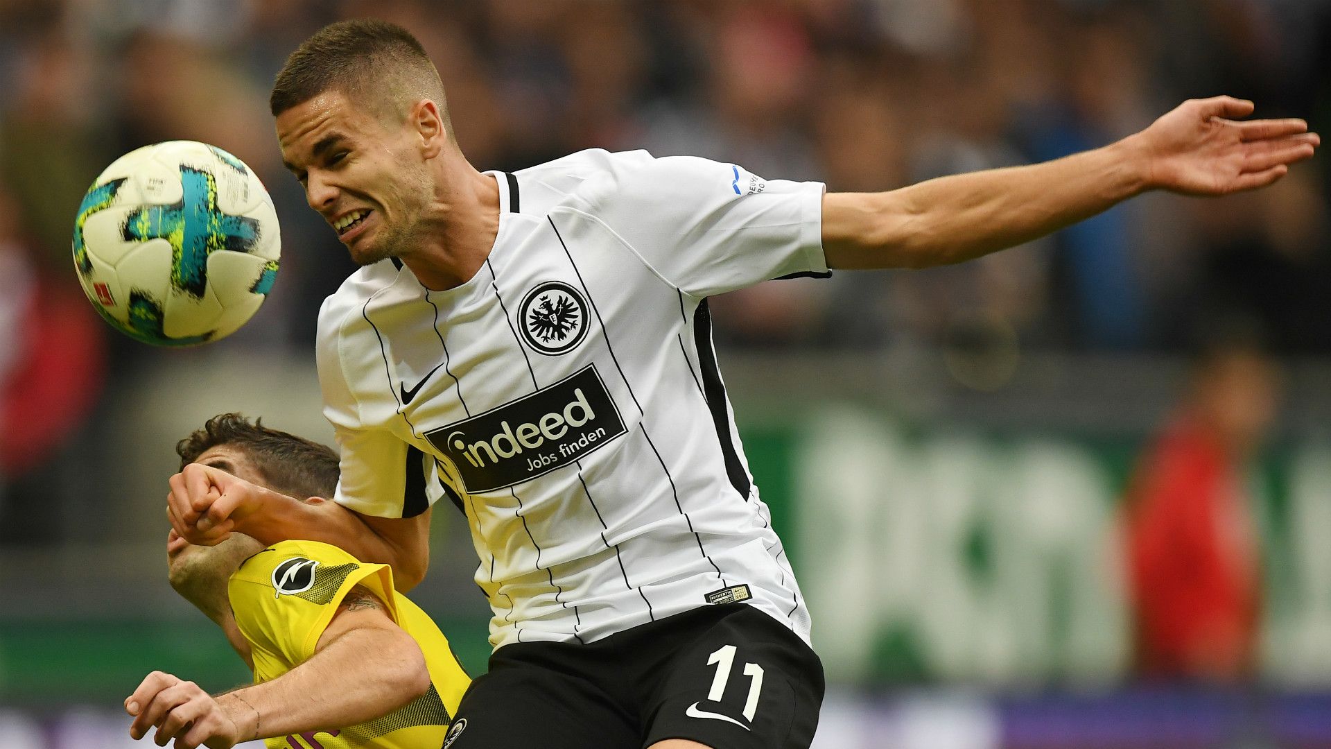 MIJAT GACINOVIC EINTRACHT FRANKFURT GERMAN BUNDESLIGA 21102017