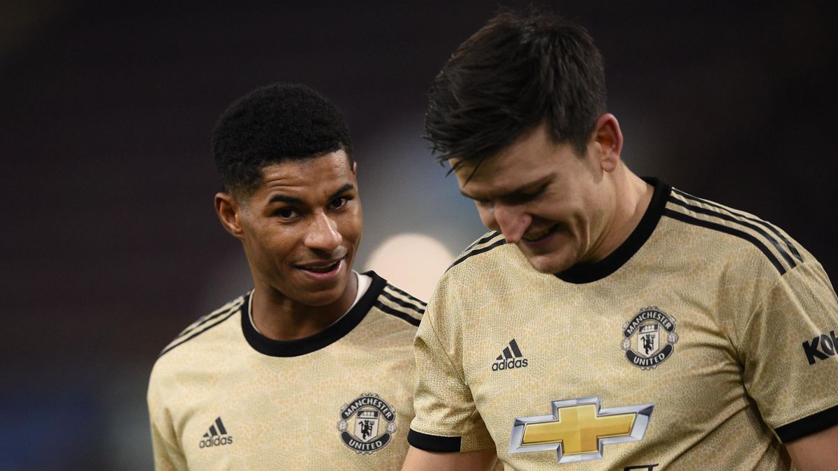 Harry Maguire Marcus Rashford