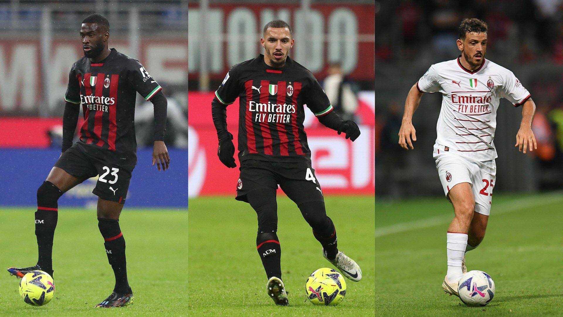 Tomori Bennacer Florenzi Milan