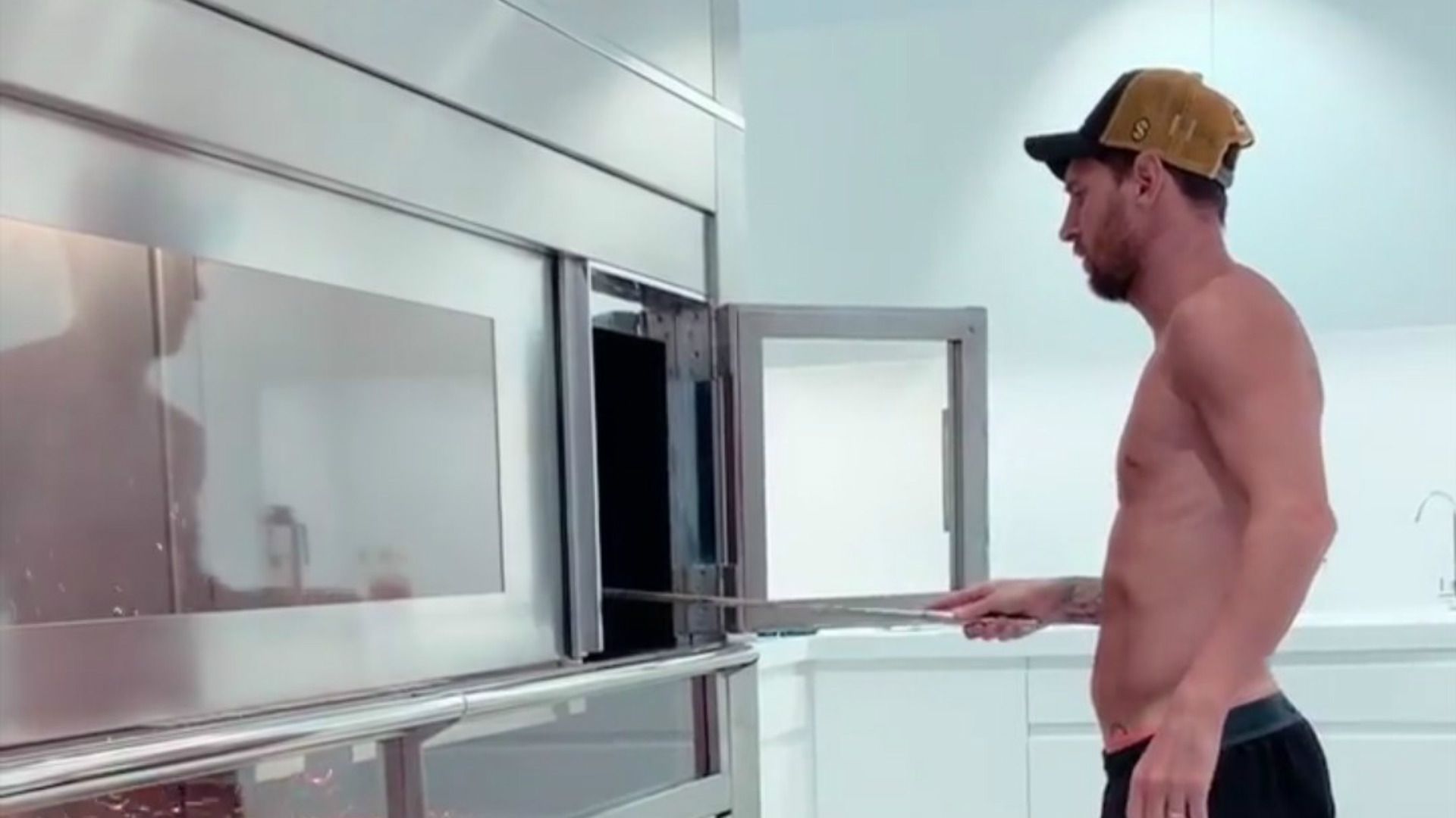 Messi parrilla asado 10082019