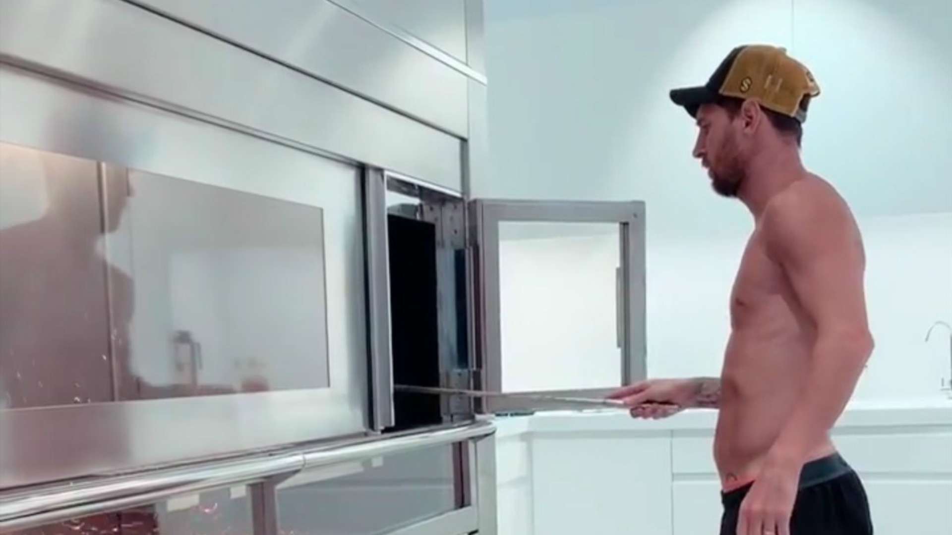 Messi parrilla asado 10082019