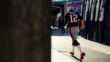 Tom Brady New England Patriots Quarterback NFL-Playoffs
