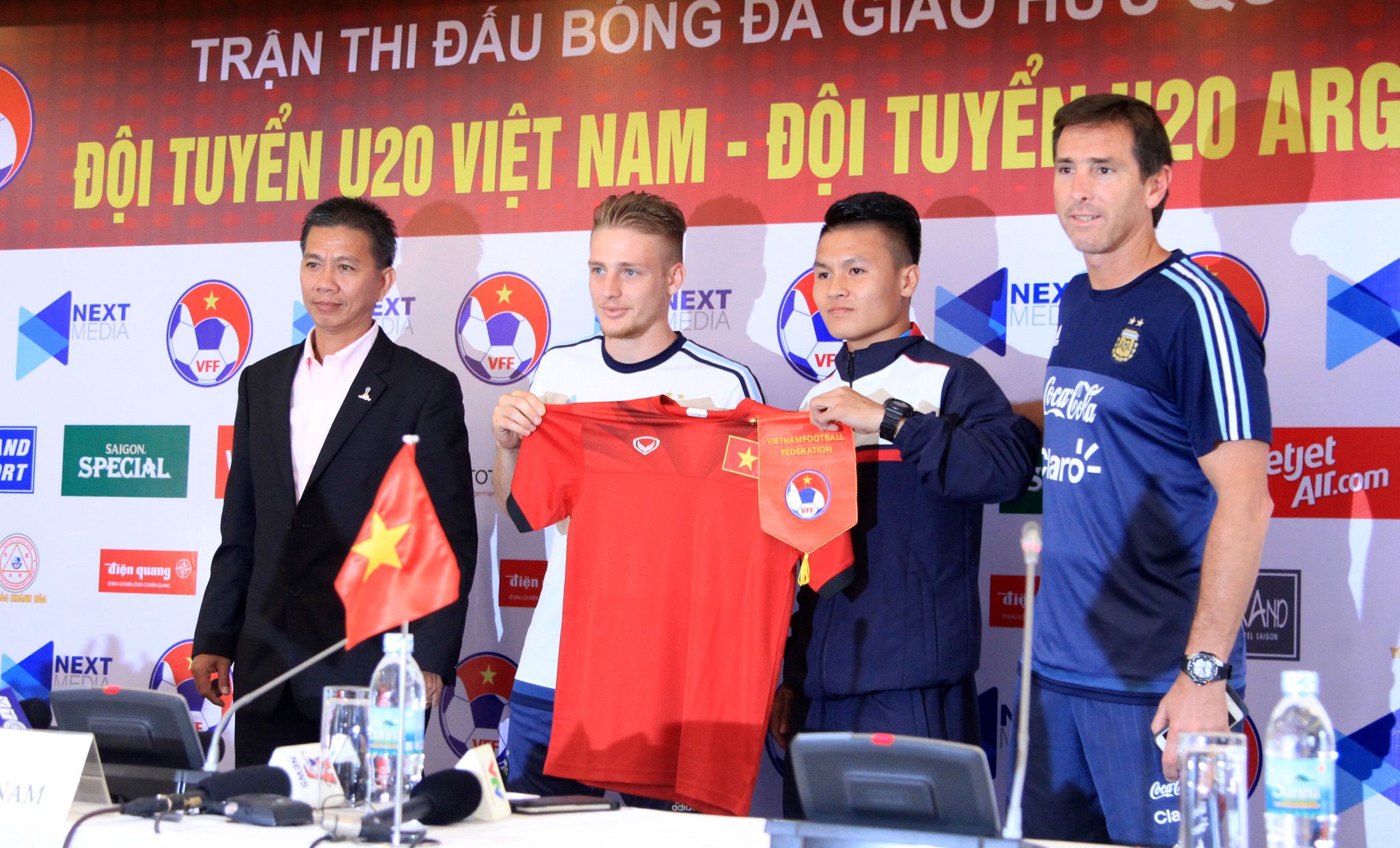 Họp báo U20 Việt Nam U20 Argentina 9.5.2017