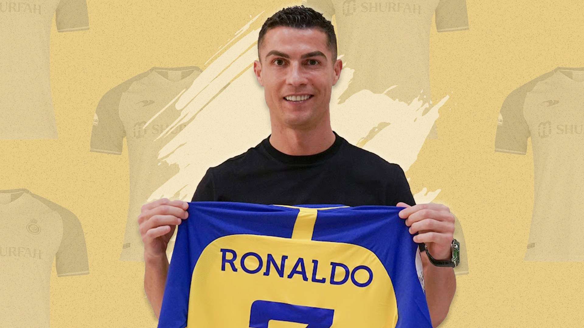 Cristiano Ronaldo Al-Nassr jersey