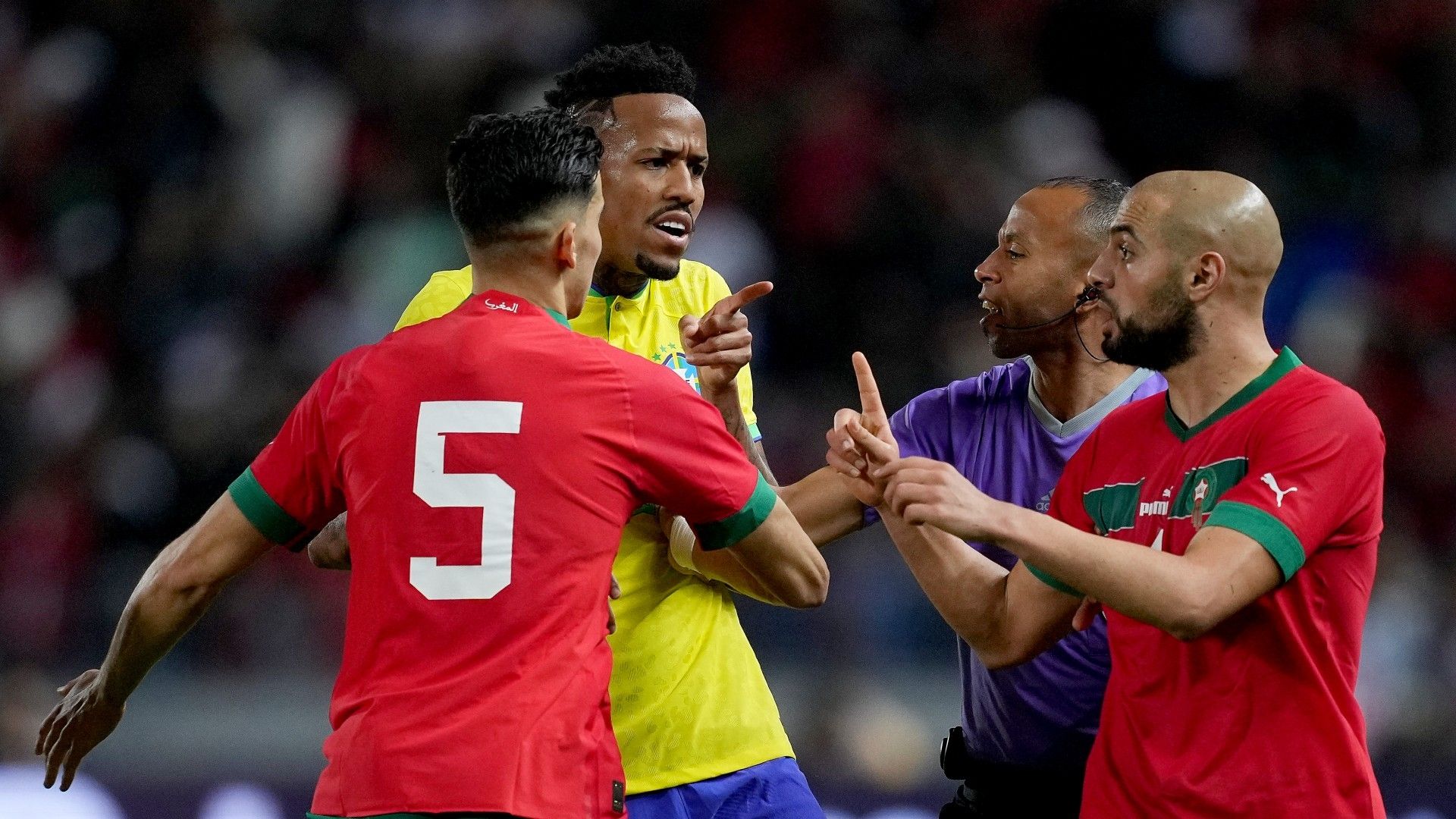 Militao Morocco Brazil 2023