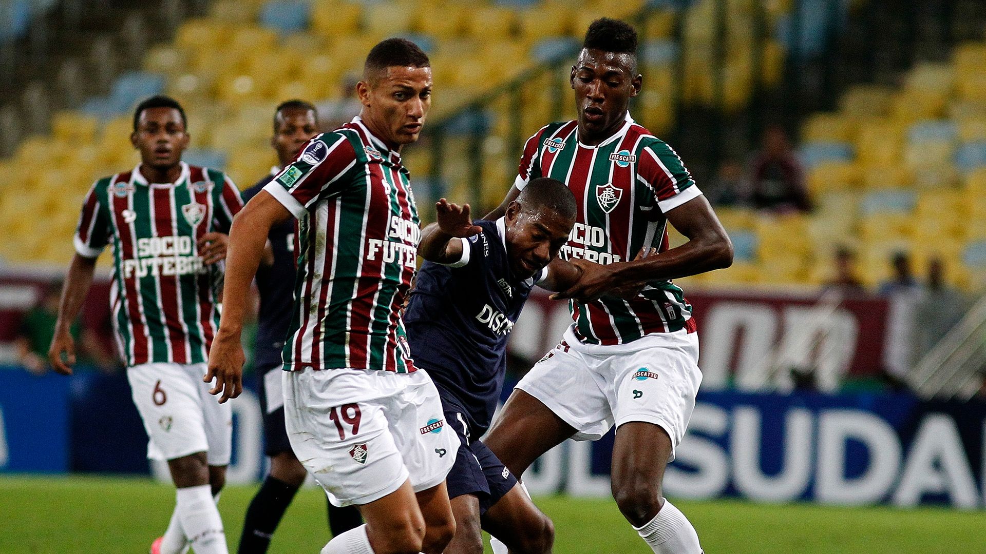 Richarlison Leo Fluminense Univ Catolica Quito Copa Sudamericana 29062017